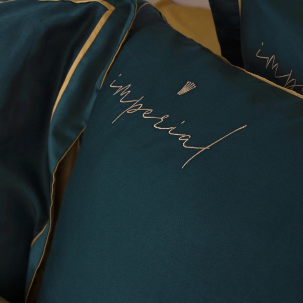 Фото - Комплект постільної білизни MirSon Сатин Imperial Satin Messina 200х220 см (2200007179091)